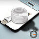 Avis LinQ Câble USB vers Lightning 3A Charge et Synchro Rapide 1,2m Blanc