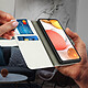 Avizar Housse Samsung Galaxy A32 Porte-carte Fonction Support Vidéo blanc pas cher