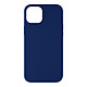 Avizar Coque iPhone 13 Mini Silicone Semi-rigide Finition Soft-touch bleu roi - Coque de protection spécialement conçue pour iPhone 13 Mini