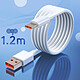 Acheter 3mk Câble USB vers USB C 60W Charge Rapide Silicone Résistant 1.2m Blanc