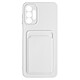 Avizar Coque pour Samsung A13 5G et A04s Souple Porte-carte  Blanc Rangement pratique au dos, pouvant contenir en toute sûreté votre carte