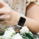 Avis Avizar Bracelet pour Apple Watch 41 / 40 / 38 mm Silicone à Motif Marbre Turquoise