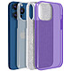 Avis Avizar Coque iPhone 13 Pro Paillette Amovible Silicone Semi-rigide violet