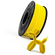 Recreus FilaFlex 82A ORIGINAL jaune (yellow) 1,75 mm 0,25kg Filament Flexible 1,75 mm 0,25kg - Filament souple historique, Petit format, Fabriqué en Espagne, A la fois souple et élastique