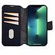 Decoded Folio Détachable Compatible avec le MagSafe en cuir pour iPhone 14 Plus Bleu pas cher