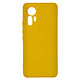 Avizar Coque pour Xiaomi 12 Lite Silicone Semi-rigide Finition Soft-touch Fine jaune Coque Jaune en Polycarbonate, Xiaomi 12 Lite