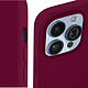 Acheter Avizar Coque pour iPhone 15 Pro Max Silicone Semi-rigide Finition Douce au Toucher Fine  Lie de vin