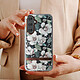 Avis Avizar Coque pour Galaxy A54 5G Imprimé Fleurs Silicone avec Cordon Élégant Rose