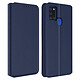 Avizar Housse Samsung Galaxy A21s Étui Folio Portefeuille Fonction Support Bleu nuit Housse de protection intégrale spécialement conçue pour Samsung Galaxy A21s