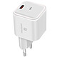 Swissten Chargeur Secteur USB C 45W GaN Power Delivery Charge Ultra-rapide Blanc Chargeur secteur Swissten intégrant la technologie Power Delivery pour une recharge ultra-rapide de vos appareils compatibles