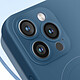 Acheter Avizar Coque Magsafe pour iPhone 15 Pro Max Silicone Souple Soft touch  Bleu roi