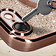 Avis Avizar Coque pour iPhone 6 Plus et 6s Plus Paillette Amovible Silicone Gel  Rose Gold