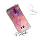 Acheter Evetane Coque Samsung Galaxy S7 anti-choc souple angles renforcés transparente Motif Attrape rêve rose