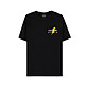 Pokémon - T-Shirt Black Pikachu Electrifying Line-art - Taille S T-Shirt Pokémon, modèle Black Pikachu Electrifying Line-art.