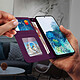 Avizar Housse Samsung Galaxy S20 Étui Folio Porte carte Support Vidéo - violet pas cher