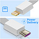 Avis LinQ Batterie de Secours 15000mAh Double Connectivité USB C et Lightning  Blanc