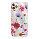 Evetane Coque iPhone 11 Pro silicone fond holographique Fleurs Multicolores Design Coque iPhone 11 Pro silicone fond holographique Fleurs Multicolores Design