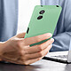 Acheter Avizar Coque pour Sony Xperia 5 V Silicone Semi-rigide Finition Soft-touch avec Dragonne  Vert