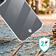 Acheter Force Case Coque pour iPhone 14 Plus Anti-chutes Recyclable Feel  Transparent