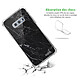Avis Evetane Coque Samsung Galaxy S10e anti-choc souple angles renforcés transparente Motif Marbre noir
