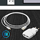 Acheter Avizar Chargeur Secteur 2x Ports USB 2.4A Charge sécurisée Câble iPhone iPad iPod Blanc