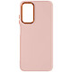 Avizar Coque pour Samsung Galaxy A05s Rigide Contour Caméra Métallisé Rose Poudré Coque rigide Rose Pâle résistante aux chocs et rayures pour garder votre Samsung Galaxy A05s à l'abri des dommages