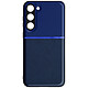 Avizar Coque pour Samsung Galaxy S23 rigide avec contour souple antichoc  Bleu - Coque de protection, réalisée exclusivement pour le Samsung Galaxy S23