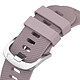 Avis Avizar Bracelet pour Honor Magic Watch 2 46mm Silicone Texturé Gris Lavande