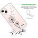 Avis Evetane Coque iPhone 13 silicone transparente Motif Pissenlit ultra resistant