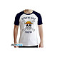One Piece - T-shirt Skull homme MC blanc & bleu - premium - Taille XL T-shirt One Piece , modèle Skull homme MC blanc &amp; bleu premium.