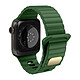 Avizar Bracelet pour Apple 49mm / 45mm / 44mm / 42mm Silicone Souple et Doux vert foncé Bracelet de montre Vert Foncé