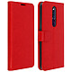 Avizar Housse Oppo F11 Pro Porte-carte Fonction Support Vintage rouge Housse de protection spécialement conçue pour Oppo F11 Pro
