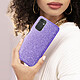 Acheter Avizar Coque pour Samsung Galaxy A13 5G et A04s Paillette Feuille Amovible Silicone Semi-rigide  violet