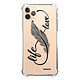 Evetane Coque iPhone 11 Pro Max anti-choc souple angles renforcés transparente Motif Love Life Coque iPhone 11 Pro Max anti-choc souple angles renforcés transparente Love Life