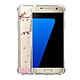 Avis Evetane Coque Samsung Galaxy S7 anti-choc souple angles renforcés transparente Motif Chute De Fleurs
