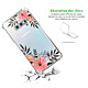 Avis Evetane Coque Samsung Galaxy S10e anti-choc souple angles renforcés transparente Motif Fleurs roses