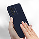 Acheter Avizar Coque Samsung A33 5G Silicone Semi-rigide Finition Soft-touch Fine Bleu nuit