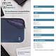 Avis MW Housse compatible Macbook Pro 15 (compatible Air 15) Shade Blue-BLEU