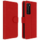 Avizar Étui Huawei P40 Pro Housse Intégrale Porte-carte Fonction Support rouge Housse portefeuille spécialement conçue pour le Huawei P40 Pro