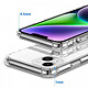 Avis Evetane Coque iPhone 14 Plus Antichoc Silicone bords renforcés + 2 Vitres en verre trempé Protection écran