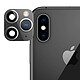 Avizar Faux Appareil Photo iPhone 11 Pro Autocollant Protège Caméra en Verre Noir - Fixation adhésive, permet de transformer la caméra de votre appareil en Apple iPhone 11 Pro/Pro Max