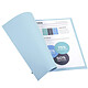 EXACOMPTA Paquet de 100 chemises Foldyne 250 carte recyclée 240 grammes coloris bleu Chemise/Sous-dossier