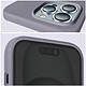 Acheter Moxie Coque pour iPhone 15 Pro Max Semi-rigide Intérieur Microfibre Gris Lavande