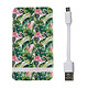 So Seven Powerbank 5000mAh Tropical avec Coque pour Apple iPhone SE / 8 / 7 / 6S / 6 Multicolore Powerbank doté d'une capacité impressionnante de 5000mAh