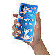 Evetane Coque Xiaomi Redmi 9A anti-choc souple angles renforcés transparente Motif Chat et Fleurs pas cher