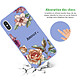 Avis LaCoqueFrançaise Coque iPhone X/Xs Silicone Liquide Douce lilas Amour en fleurs