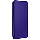 Avizar Housse pour Samsung Galaxy S21 Ultra Clapet translucide Design Miroir Support Vidéo Violet Etui folio Violet en Polycarbonate, Galaxy S21 Ultra