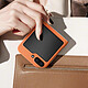 Acheter Avizar Coque MagSafe pour Samsung Galaxy Z Flip 5 Rigide Design Fin  Orange
