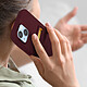 Avis Avizar Coque pour iPhone 14 Plus Silicone Souple Porte-carte Fine Légère  violet