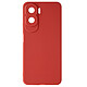Avizar Coque pour Honor 90 Lite Silicone Soft Touch Mate Anti-trace  Rouge - Coque liant la simplicité avec de l'élégance, série Classic Case Mat, conçue pour votre Honor 90 Lite